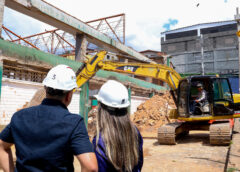 Copacabana inicia la construcción de la nueva plaza de mercado