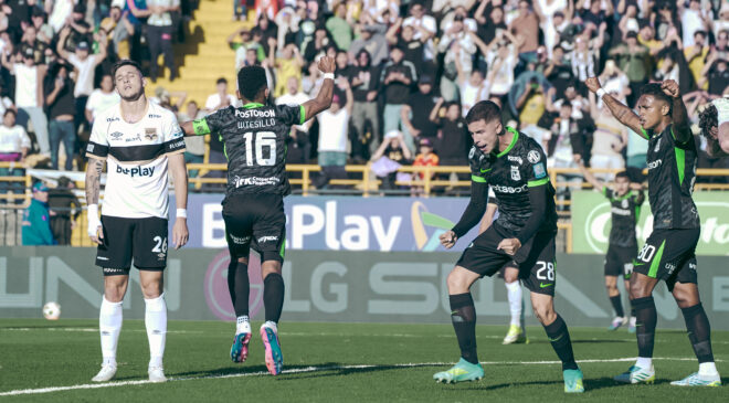 Nacional pegó primero, le ganó 1-2 a Internacional en Bogotá