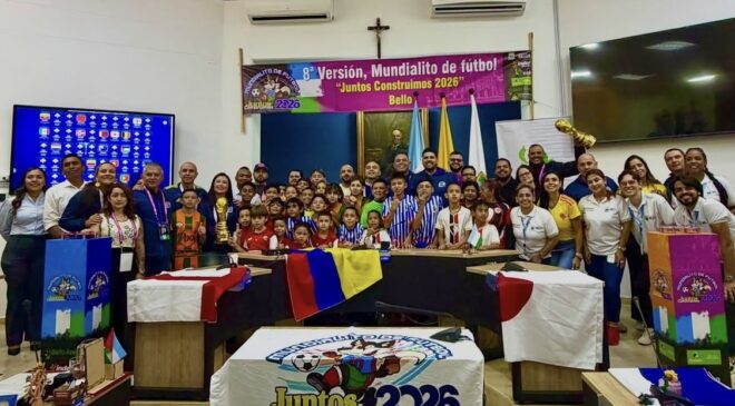 Bello tiene su propio Mundialito de fútbol