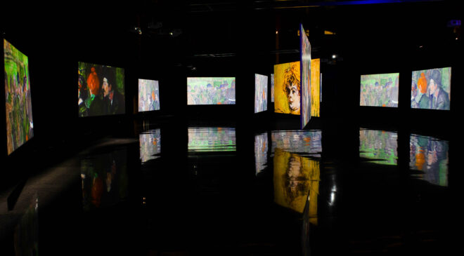 Grandes obras de arte cobran vida en una experiencia inmersiva en Medellín